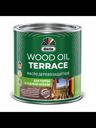 Масло деревозащитное для террас и садовой мебели Dufa WOOD OIL TERRACE
