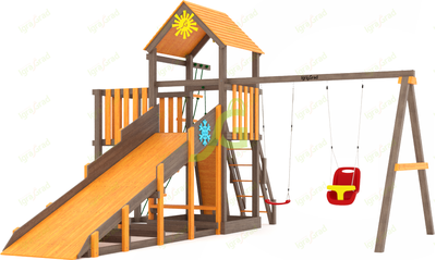 Всесезонная площадка IgraGrad С с балконом SF