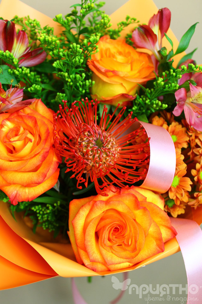 БУКЕТ ЦВЕТОВ № 458