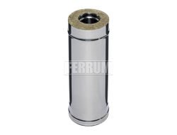 Сэндвич 0,5м (430/0,8мм + нерж.) D110х200 Ferrum