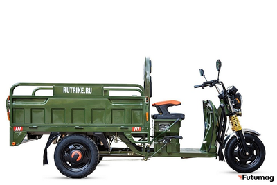 Грузовой электротрицикл Rutrike Дукат 1300 60V1000W зеленый