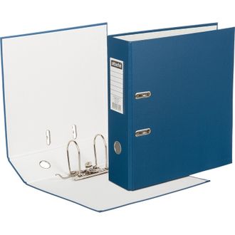 Папка регистратор с арочным механизмом, Attache Selection Экономи 90 мм, синий