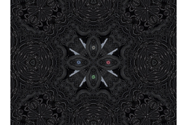 Мандала "Таинство Ночи" из коллекции сакральных рисунков на основе волшебных украшений Legenda Vincento.