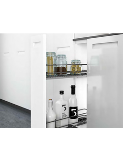 Сетчатые емкости и бутылочницы для кухни