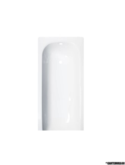 Ванна стальная TEVRO с опорной подставкой без ранта 2,7мм белый лотос 150х70х40 T-52902 160х70х40 2.7мм T-62902 170х70х40 T-72902