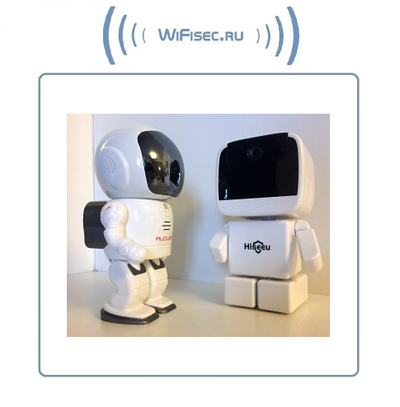 DE-WMrobot-clock Видеоняня WiFi-LAN видеокамера моторизированная с DVR, HD 960 p (cam360)