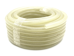 Шланг поливочный Силиконовый армированный, 3/4", 20 м, прозрачный, толщина  2,0 мм, давление 3-9 бар[58529]