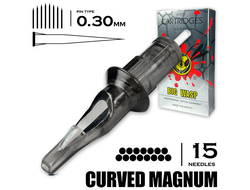 15RM/0,30 mm - RM/Curved Magnum "BIG-WASP"(PRESTIGE GREY)