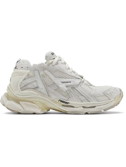 Balenciaga Runner Logo-embroidered Sneakers white