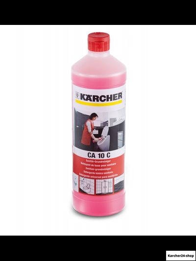Средство для чистки санузлов sanitpro ca 10 c eco!perform, 1 л (6.295-677.0)