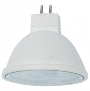 Лампа светодиодная Ecola MR16 GU5.3 220V 5.4W (5W) 4200K 4K 48x50 прозр. M2SV54ELB