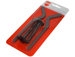 Кронштейн с дюб. для рад. 7,2*170мм черные  [38058]