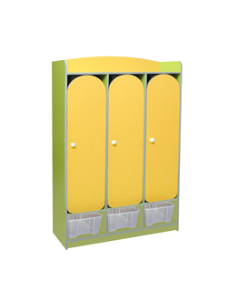 ШКАФ ДЕТСКИЙ ШНД-28-К (ЛДСП) С КОНТЕЙНЕРАМИ