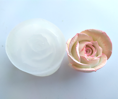 "Роза №2. Бутон обычный" силиконовая форма