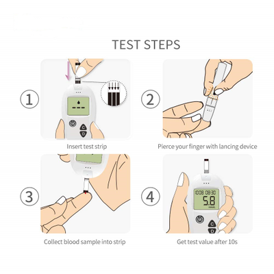 Глюкометр SINOCARE Safe-Accu набор 100 тестов