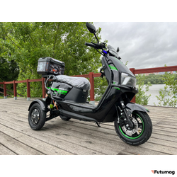 Электроскутер трехколесный электротрицикл MAIKOLIN G18