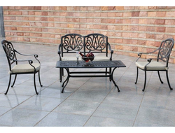 Комплект для сада из литого алюминия Valeria