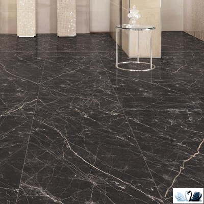 Керамогранит Laparet Black Arkadia 60 х 60 см черный полированный