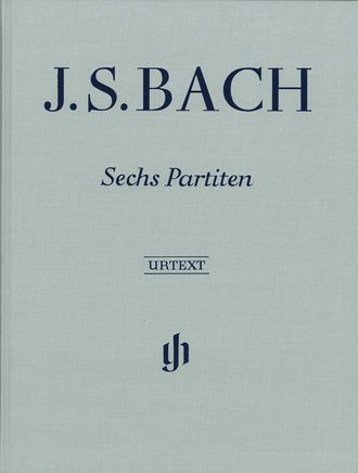 Bach, J. S, 6 Partiten BWV 825-830 für Klavier (gebunden)