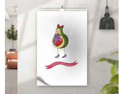 Календарь перекидной #15 на День влюблённых, 14 февраля