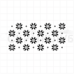 Фоновый штамп с норвежским традиционным узором