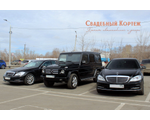 Свадебный Кортеж автомобилей Mercedes-Benz G и S Class.