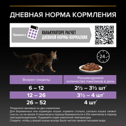Pro Plan (ПроПлан) Kitten влажный корм для котят, Говядина в соусе, 85 г