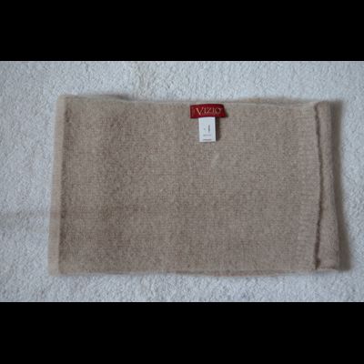 Розовый вязаный шарф из мериноса и альпака Италия Vizio 6112 Shibuya