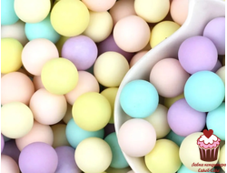 Посыпка Шарики Пастельный микс 14мм, 40 гр
