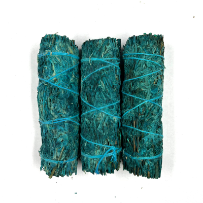 Пучок голубого шалфея с Гибискусом 10 см. (США)