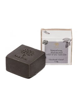 Bar Soap Black Mud - Мыло из натурального оливкового масла с грязью Мертвого Моря