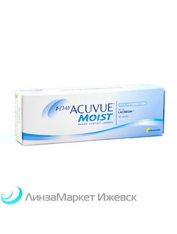 Торические контактные линзы 1Day Acuvue Moist for Astigmatism (Акувью Мойст) в ЛинзаМаркет Ижевск
