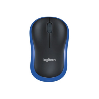 Мышь компьютерная Logitech Wireless Mouse M185 Blue USB (910-002239)
