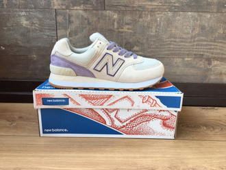 Кроссовки New Balance 574 Gray/Purple