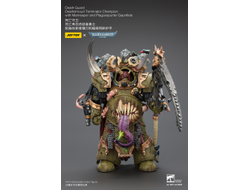 Терминатор-чемпион Савана Смерти (Warhammer 40K) - КОЛЛЕКЦИОННАЯ ФИГУРКА 1/18 Death Guard Deathshroud Terminator Champion (JT02571) - JOYTOY