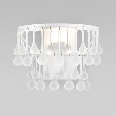 Настенный светильник со стеклянными подвесками 476/1