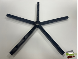 Крестовина металлическая под деревянные накладки