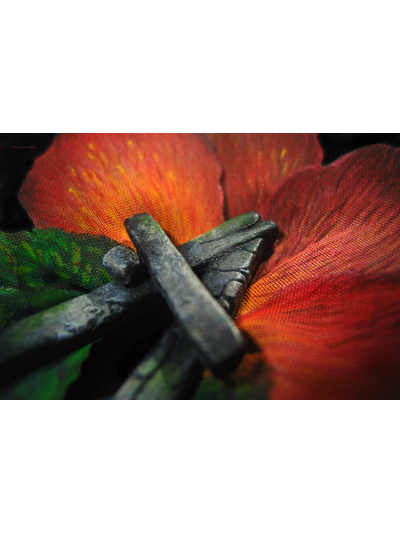 Брошь с лепестками роз "Возвращая Воспоминания", украшение в стиле готики