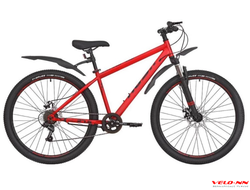 Велосипед 27.5" RUSH HOUR NX 675 DISC ST 6ск, рама 16", красный