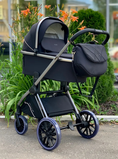 Детская коляска 3 в 1 Luxmom 811X Черный