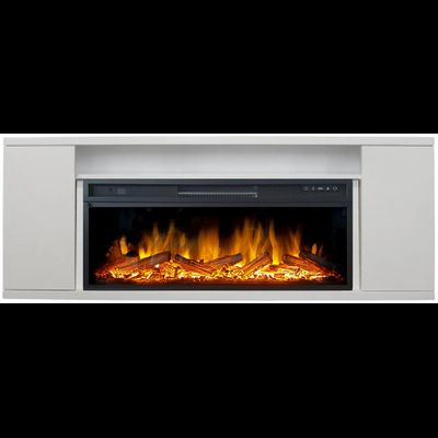 Линейный электрокамин Прованс WT с очагом Vision 42 LOG LED