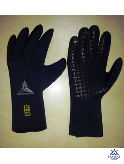 Перчатки неопреновые 5мм AquaDiscovery «Рыбки» р.M