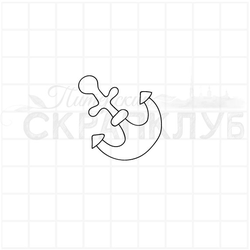 Штамп для творчества  якорь