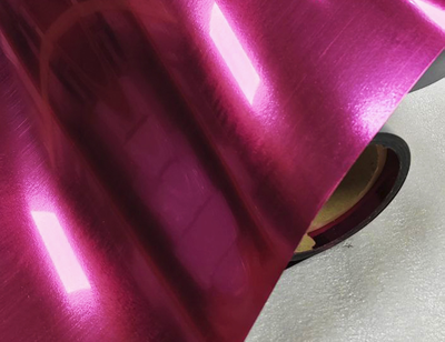 Термопленка "SEF" METALFLEX ЗЕРКАЛЬНЫЙ 05 CANDY PINK, 50 мкм