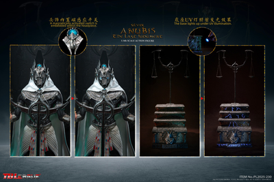 ПРЕДЗАКАЗ - Египетский бог Анубис в серебряном - Коллекционная ФИГУРКА 1/6 Last Judgment ANUBIS Silver (PL2025-230B) - TBLeague ?ЦЕНА: 33900 РУБ.?