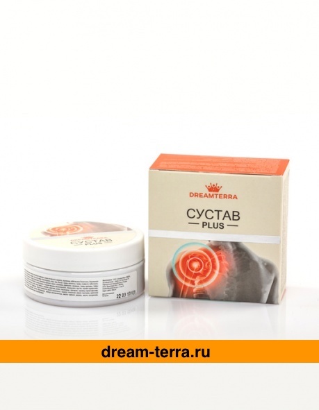 «DreamTerra Сустав PLUS» – натуральный крем для суставов