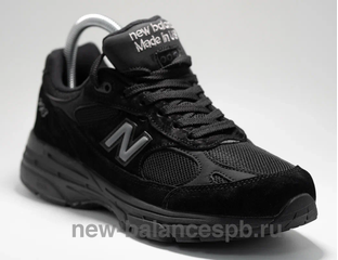 New balance 993 black leather online