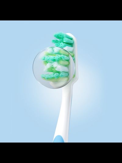 glister™ Универсальные зубные щетки для взрослых (средняя жесткость щетины), 1 упак./ 4 шт.