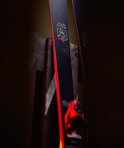 Горные лыжи юниорские Van Deer SL-JR PRO 138cm R10 с платформой Look R21 PRO