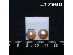 Жемчуг натуральный (пуссеты) арт.17960